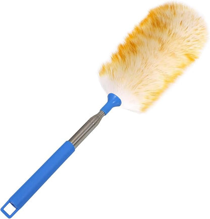 Soft Wool Duster, Anti-Static Duster, Suitable for Furniture and Appliance Cleaning, Indoor car dusting, Office Desktop dusting