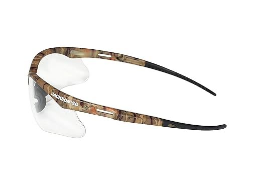 Jackson Safety SG Safety Glasses – Eye Protection for Men and Women – ANSI Z87.1 (Pack of 12)