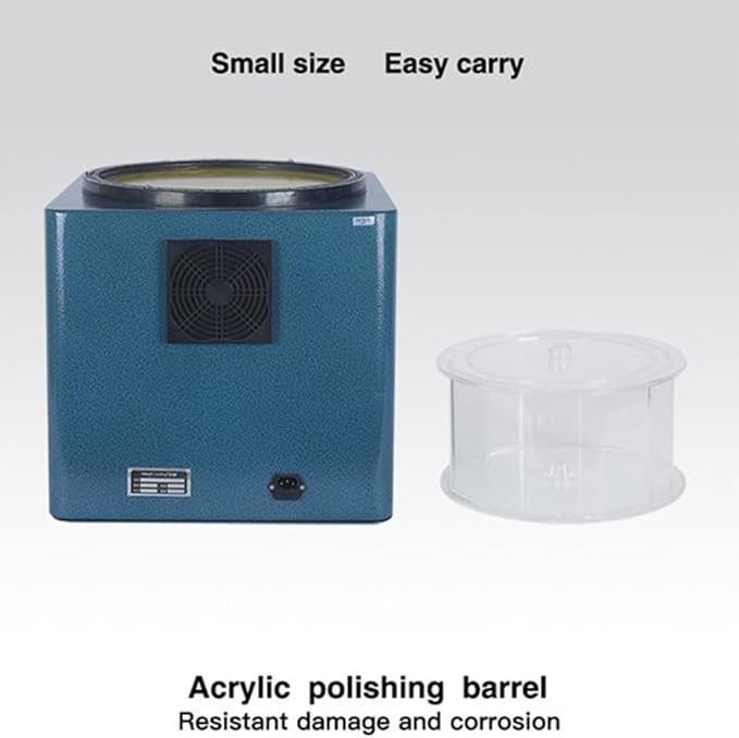 250W Magnetic Polishing Machine for Grinding and Polishing Jewelry Hardware, Voltage 110V