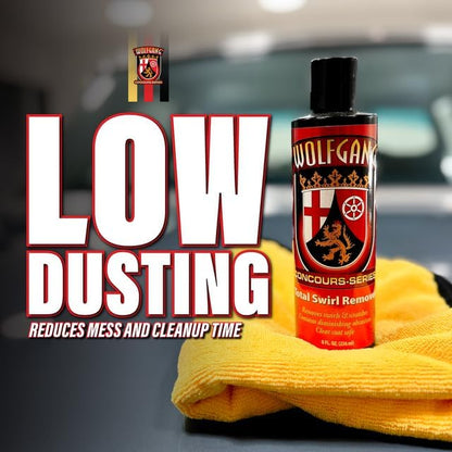 Wolfgang Concours Series Total Swirl Remover | High-Performance Scratch & Swirl Removal | Restores Gloss & Clarity to Paint | WG-8602 | 8oz