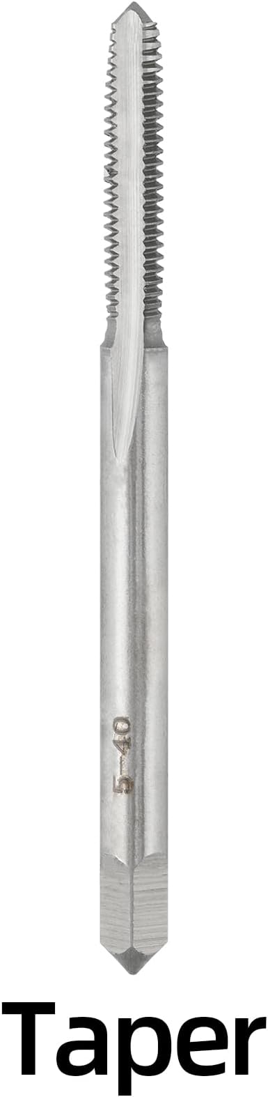 5-40 UNC Hand Tap Right Hand, 5 x 40 Threading Hand Tap 3Pcs