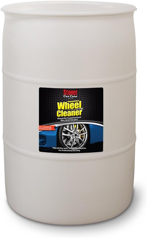 Stoner Car Care B548DR 55-Gallon Concentrated Wheel and Tire Cleaner Powerful Non-Acid Removes Brake Dust and Road Film