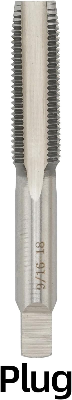 9/16"-18 UNC Hand Tap Right Hand, 9/16 x 18 Threading Hand Tap 3Pcs