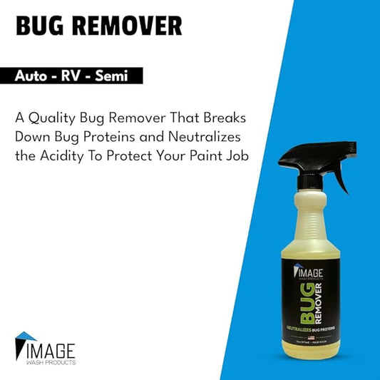 Image Wash Products Bug Remover – Best Bug Remover for Cars/Truck Exterior | Bug Cleaner for Vehicles, Car Bug Remover Spray, Bug Off Car Cleaner, Bug Wash for Cars (16 Fl Oz)