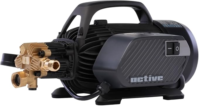 Active 2.3 Electric Pressure Washer –a 2.3 GPM high Pressure Washer for DIY at Home car wash and Professional Detailing and Other Cleaning transformations.