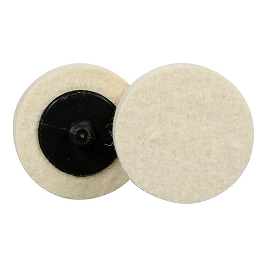 BHA Polish Plus Felt Quick Change Buffing Discs - 10 Pack (2")