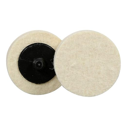 BHA Polish Plus Felt Quick Change Buffing Discs - 10 Pack (2")