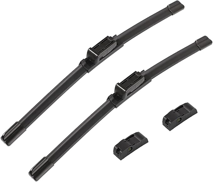 2 wipers Replacement For Benz 2008-2014 W207 W212 W218 W204 Class C250 C300 C350 C63 AMG W218 C218 CLS550 CLS63 AMG Replacement Windshield Wiper Blades Set 24"+24"(Set of 2)