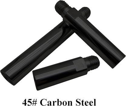 5/8"-11 Angle Grinder Extension Shaft Set Airway Buff Extender Kit 3 Packs Connecting Rod for Car Polisher and Angle Grinder 3inch, 3.9inch, 5.5inch