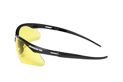 Jackson Safety SG Safety Glasses – Eye Protection for Men and Women – ANSI Z87.1 (Pack of 12)