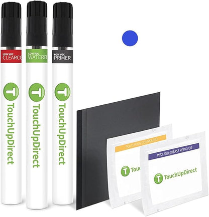 TouchUpDirect SZ Blue Flame Compatible with Ford Exact Match Touch Up Paint Brush - Platinum Kit