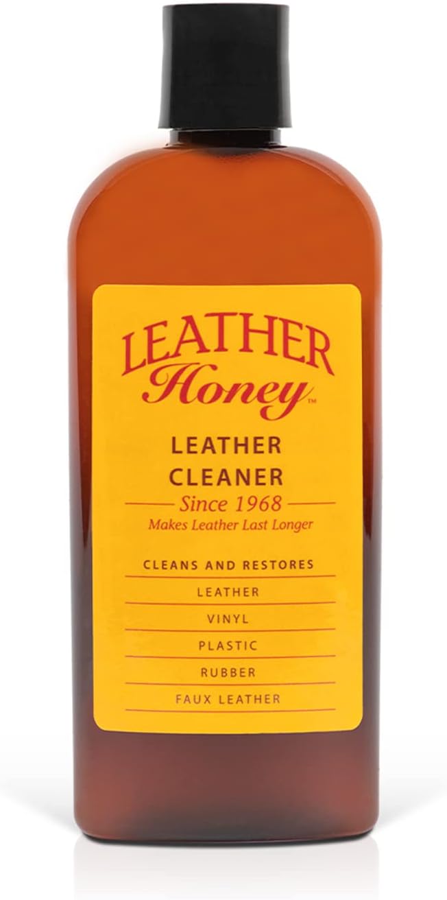 Leather Honey Cleaner Wipes with 8oz Cleaner