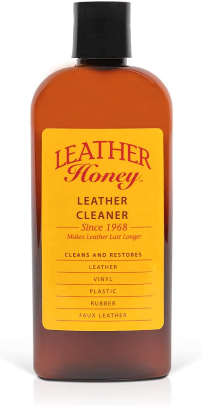 Leather Honey Cleaner Wipes with 8oz Cleaner