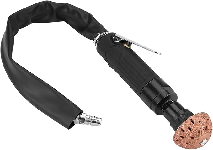 Tire Buffing Tool, 2800RPM Low Speed Air Tyre Buffer Tire Repair Tool Polishing Tool Kit Small Pneumatic Grinding and Polishing Machine