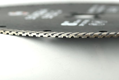 Stadea SBD113C Diamond Saw Blade 5-Inch Continuous Turbo Dry Cutting - Cuts Granite Quartz Quartzite, Fits Grinder, Saw Cutter, 8 MM Segments - Pack of 5