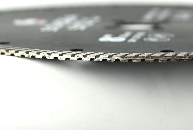 Stadea SBD106C Diamond Saw Blade 8-Inch Continuous Turbo Dry Cutting - Cuts Granite Quartz Quartzite, Fits Grinder, Saw Cutter, 8 MM Segments - Pack of 1