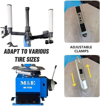KATOOL ME 2.0HP Tire Changer Machine(Double Assist Arm+Bead Blaster) Wheel Balancer Machine Combo Tire Changer Tire Machine Tire Changing Machine Combo(530combo)
