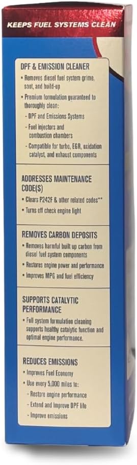 BlueDevil 70524BD Diesel DPF & Emissions Cleaner - 16 Ounce