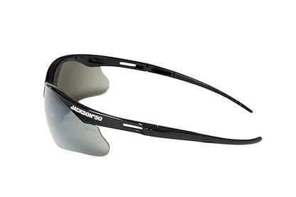 Jackson Safety SG Safety Glasses – Eye Protection for Men and Women – ANSI Z87.1 (Pack of 12)