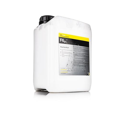 Koch-Chemie - Fine Cut Polishing Compound - Silicone-Oil-Free; Designed for All Paint Types; for Removing Medium to Heavy Defects, Scratches, and Sanding Marks Up to 2500 Grade (5 Liters)