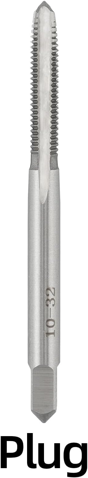 10-32 UNF Hand Tap Right Hand, 10 x 32 Threading Hand Tap 3Pcs