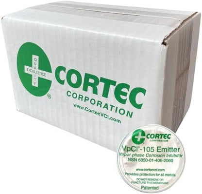 Cortec VpCI-105 - Anti Rust VCI Emitter Cup - Protects 5 Cubic feet - 2 Year Corrosion Protection (1 Unit)