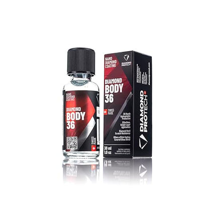 Diamond PRO TECH – Diamond Body 36 – Intense Candy Apple Shine and Slick Feel; Effortless, Single-Layer Application; Diamond Hard Scratch Resistance; 3 Years of Protection (30 milliliters)