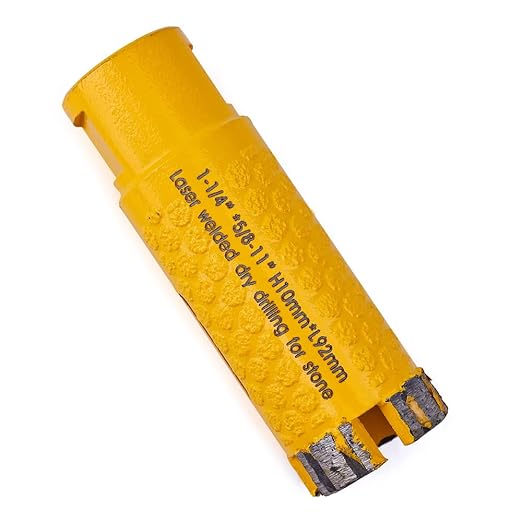 OSTEK 1-1/4'' Diamond Electroplated Dot Protection Diamond Core Drill Bits for Stone Granite
