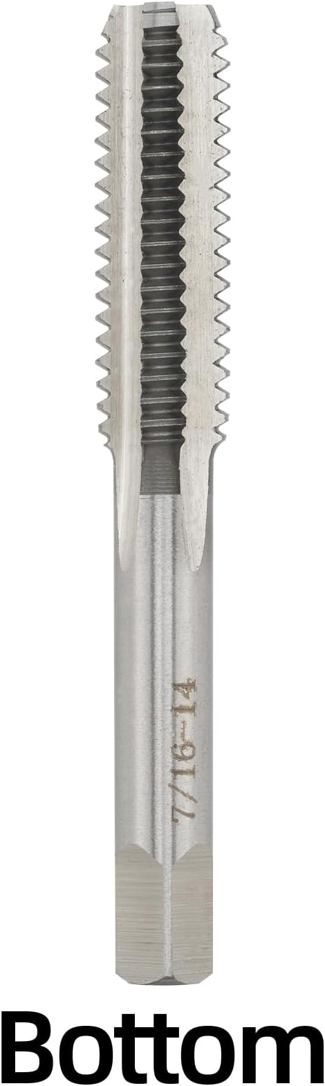 7/16"-14 UNC Hand Tap Right Hand, 7/16 x 14 Threading Hand Tap 3Pcs