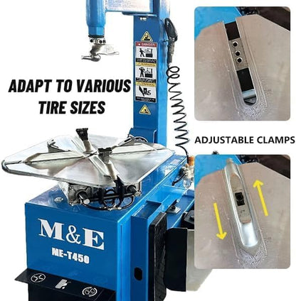 KATOOL ME Tire Changer Machine Wheel Balancer Machine Combo Tire Changer Tire Machine for Repair Shop and Home Garage (450combo)