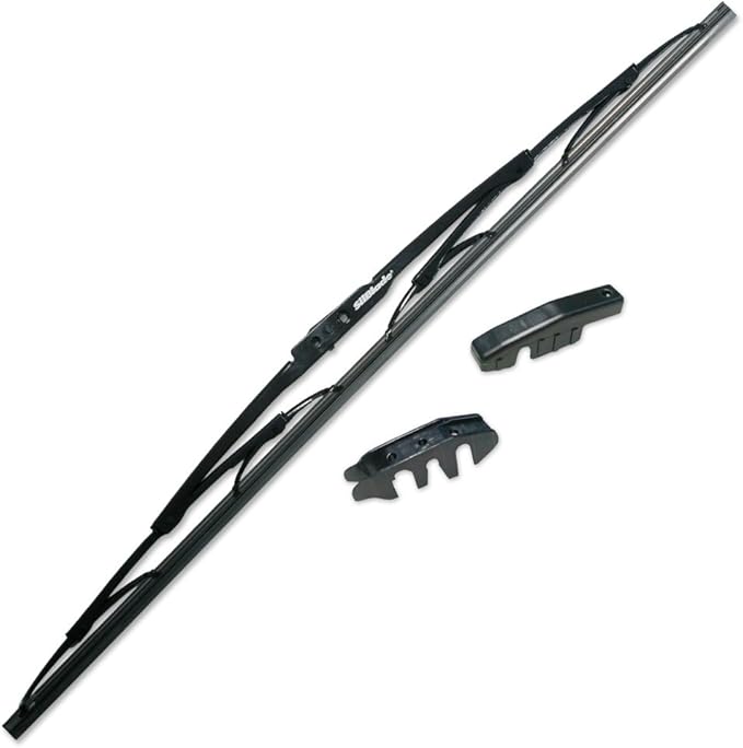 Silblade WB117S Premium Black Silicone Wiper Blade, 17" (Pack of 1)