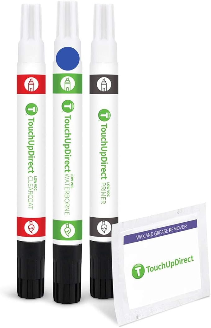 TouchUpDirect SAL Abyss Blue Pearl Compatible with Subaru Exact Match Touch Up Paint Combo - Preferred Kit