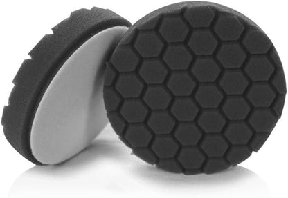 Chemical Guys BUFX_106HEX6 BUFX_106_HEX6 Hex-Logic Finishing Pad, Black (6.5 Inch Pad Made for 6 Inch Backing Plates), 1 Pad Included