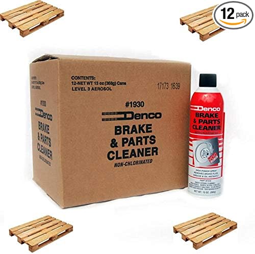Denco #1930 Brake & Parts Cleaner - 13 OZ Net Wt - 15.3 FL OZ - 12 to 88 Pack (960)