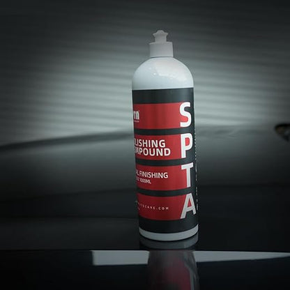 Final Finish Polishing Compound, SPTA 33.8oz (1000ml) Polishing Compound Car Scratch & Swirl Remover Rubbing Compound & Finishing Polish Buffing Compound Swirl Remover for Automotive Paint Correction