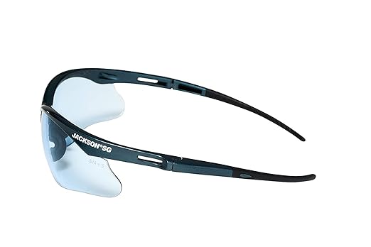 Jackson Safety SG Safety Glasses – Eye Protection for Men and Women – ANSI Z87.1 (Pack of 12)