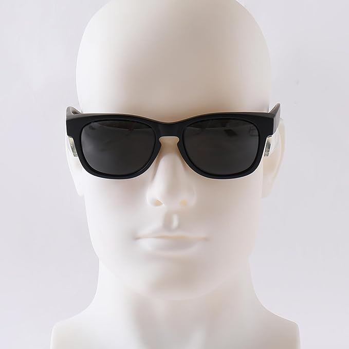 MORK&SUKY Safety Glasses with Side Shields，ANSI Z87.1 Certified Protective Eyewear for Work & Outdoor Use.