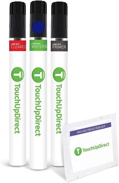 TouchUpDirect L6 Kona Blue Compatible with Ford Exact Match Touch Up Paint Brush - Preferred Kit