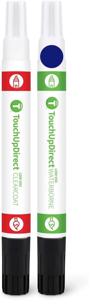 TouchUpDirect L6 Kona Blue Compatible with Ford Exact Match Touch Up Paint Combo - Essential Kit