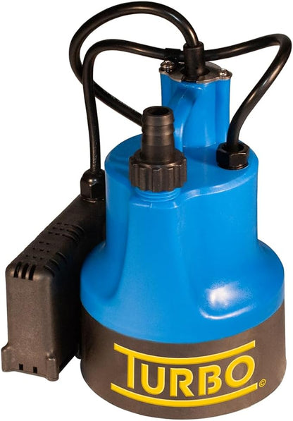 Turbo 1/6HP Submersible Utility Pump with Electronic Switch