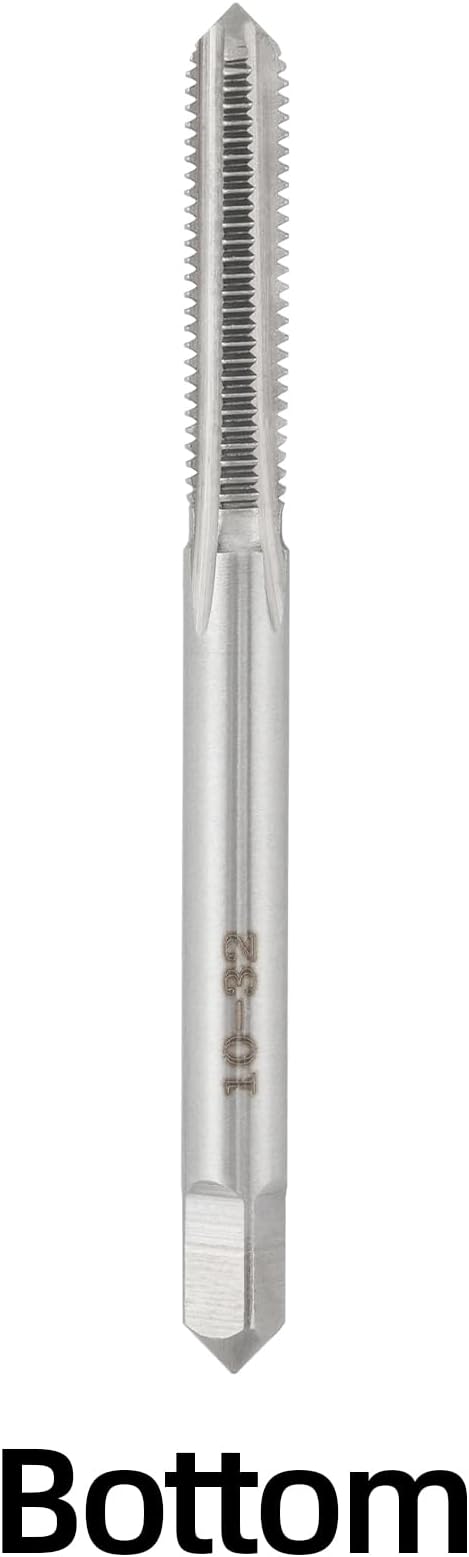 10-32 UNF Hand Tap Right Hand, 10 x 32 Threading Hand Tap 3Pcs