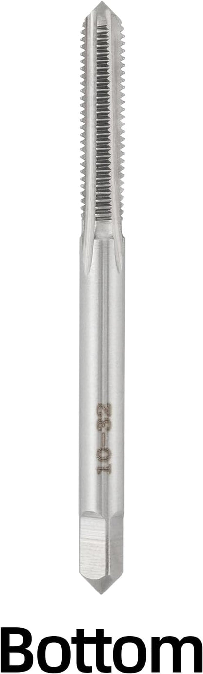 10-32 UNF Hand Tap Right Hand, 10 x 32 Threading Hand Tap 3Pcs
