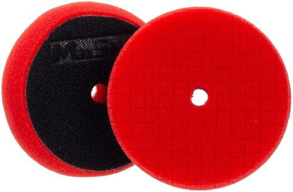 Maxshine 3" Universal Cross Cut Polishing Foam Pad for Finishing – Hook & Loop – DA & Rotary Polisher Compatible – Cross Cut Design for Heat Control & Efficient Compound Application