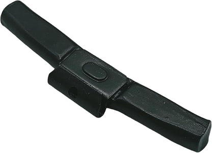 C-HORSE 100Pcs P Series Clip on Wheel Weights Black Coated Assortment for Hammer Type Rim Balancers, 1.25oz, 1.50oz, 1.75oz, 2.0oz, 25pcs for Each Size Fit for Steel Wheel (P Style, 1.25-2)
