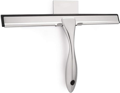 Hiware All-Purpose Shower Squeegee for Shower Doors, Bathroom, Window and Car Glass - Stainless Steel, 14 Inches