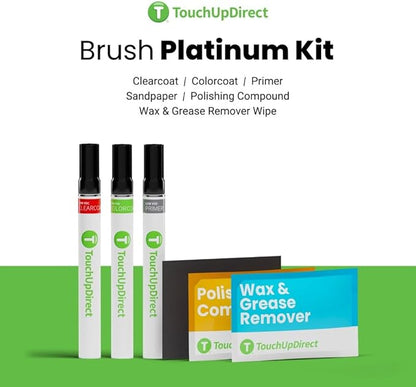 TouchUpDirect JV Sangria Red Pearl Compatible with Ford Exact Match Touch Up Paint Brush - Platinum Kit