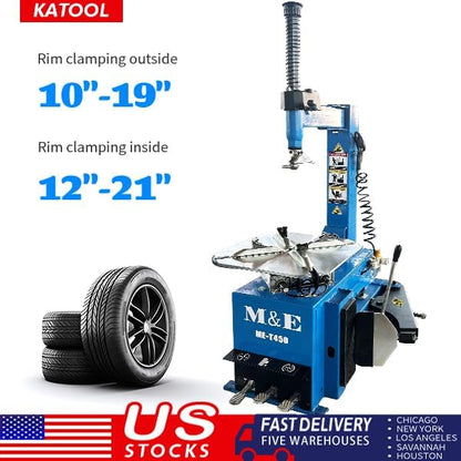KATOOL Tire Changer Machine ME-T450 Tire Changer Wheel Changer Machine Tires Repair Tools