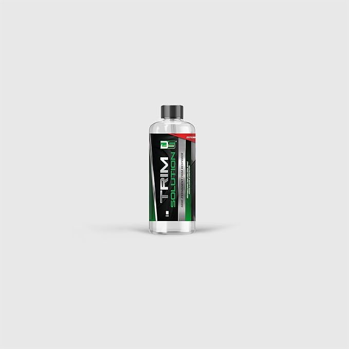 Trim Solution Plastic Shine Restorer Ultimate Ceramic Trim Restorer for Faded Trim Protection up to 12 Months Suitable for Plastic, Rubber, Vinyl Restores and Preserves Trim Appearance (32, Ounces)