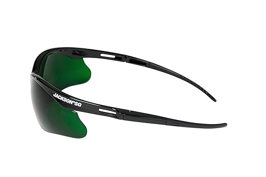 Jackson Safety SG Safety Glasses – Eye Protection for Men and Women – ANSI Z87.1 (Pack of 12)