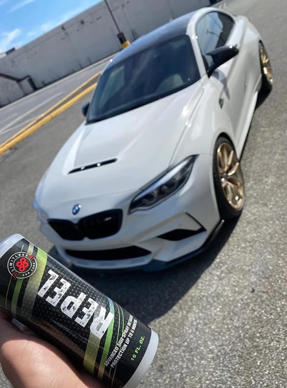Limitless Car Care Repel Extend Protection of Waxes, Sealants, Coatings | Quick, Waterless Detailer Spray for Car Detailing | Clay Bar, Drying Aid, Si02 Spray (32oz)